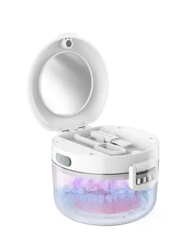 Whitening, dentures